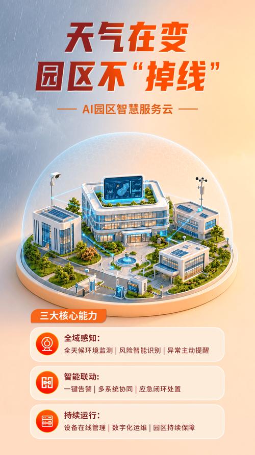 極端天氣頻發(fā)背景下，研祥AI園區(qū)智慧安全管理解決方案與園區(qū)管理服務(wù)升級